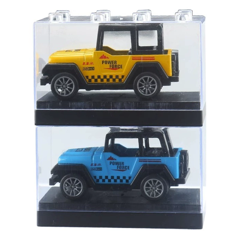 Ящик для хранения Hot Wheels Прозрачный 1:64 Коллекция автомобильных форм Накладной акриловый спичечный бокс Спортивный автомобиль Дисплей Настенный