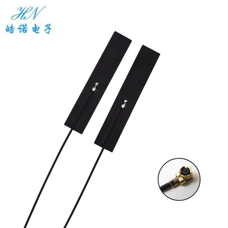2.4G 5g5.8g双频内置FPC柔性软板6db天线ipex1代蓝牙wifi贴片天线