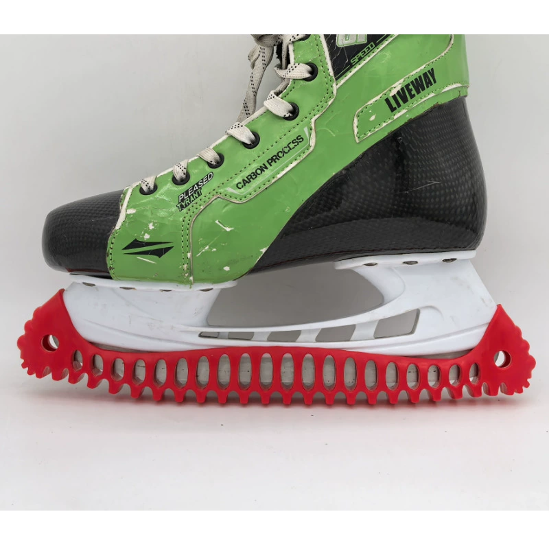 TPE elastic stretch ice skate slider speed slider protective sleeve