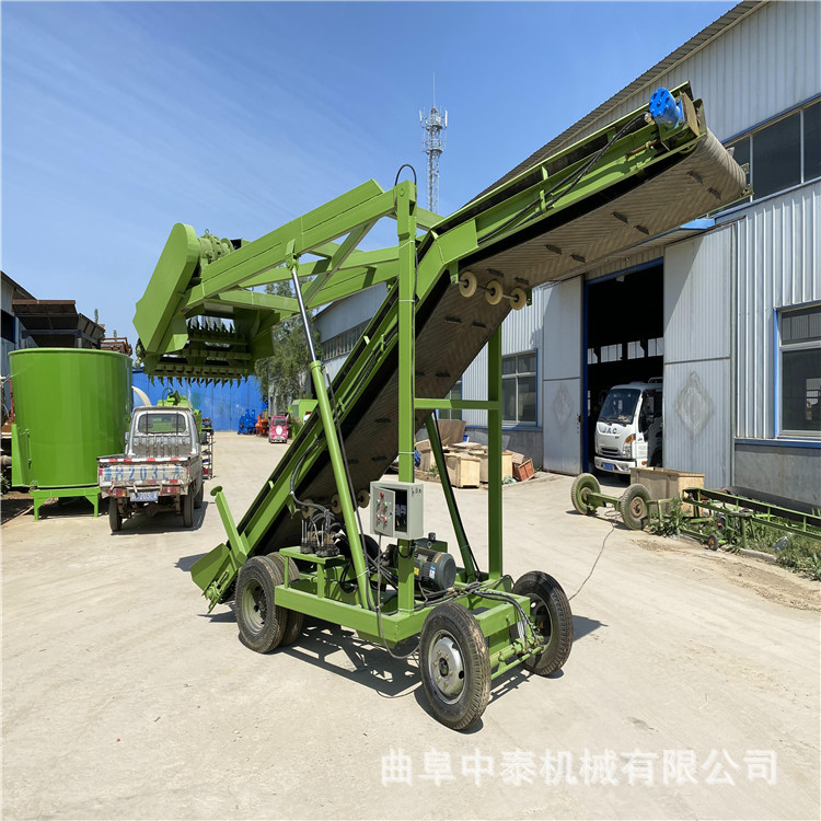 青储取料机电动高空铲草机 草垛草池取草机青储取草机取料机厂家