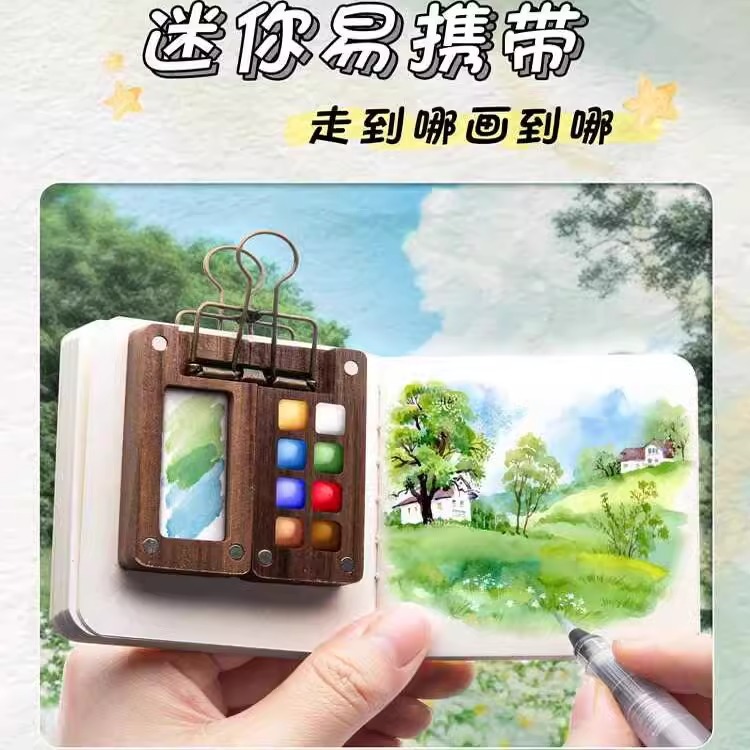 Tapa de caja de succión magnética Tablero de dibujo para niños pequeño y portátil Creative Mini kindergarten Clase de artesanía Graffiti Tablero en blanco pintado a mano
