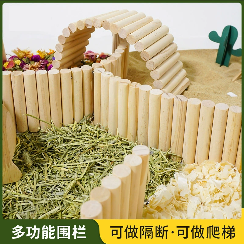 Игрушка-Хомяк Ландшафтные принадлежности качели маленький забор супер длинный подъем по лестнице Золотой медведь скука рельефная игрушка деревянная арка мост