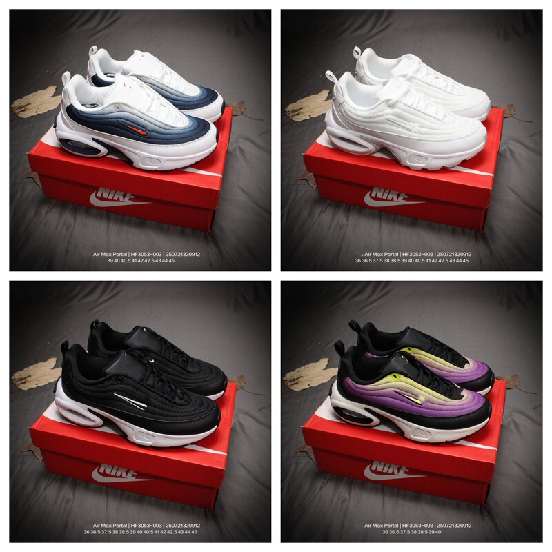 Putian Shoes 2025 New Air Max Portal Fashion Casual Sports Couple Model Shock-Absorbing Air Cushion Running Shoes