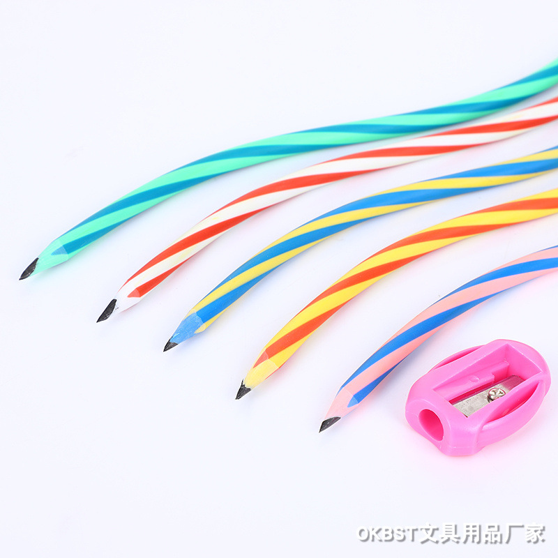 Lápiz suave plegable constantemente magia se puede doblar a voluntad dibujos animados lindo estudiante papelería creativa alentar pequeños premios