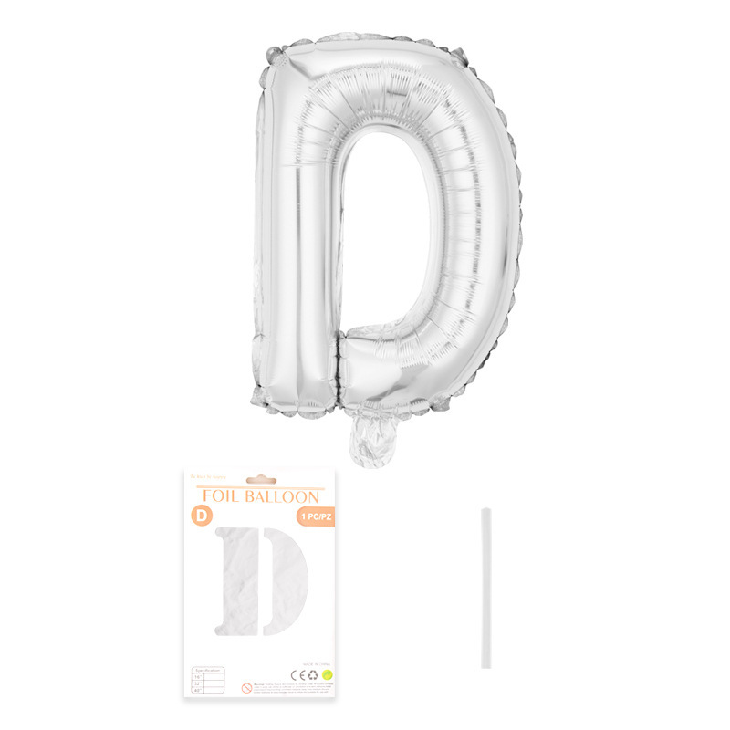 Tarjeta de papel independiente con letras de 32 pulgadas, embalaje fino, embalaje de globos de papel de aluminio, versión estadounidense, película de aluminio delgada, globo flotante al por mayor image 5
