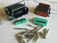 ��ɫ Deutsch DT ϵ�� 12-pin �����������׼� 14-16awg ʵ�Ĵ�ͷ