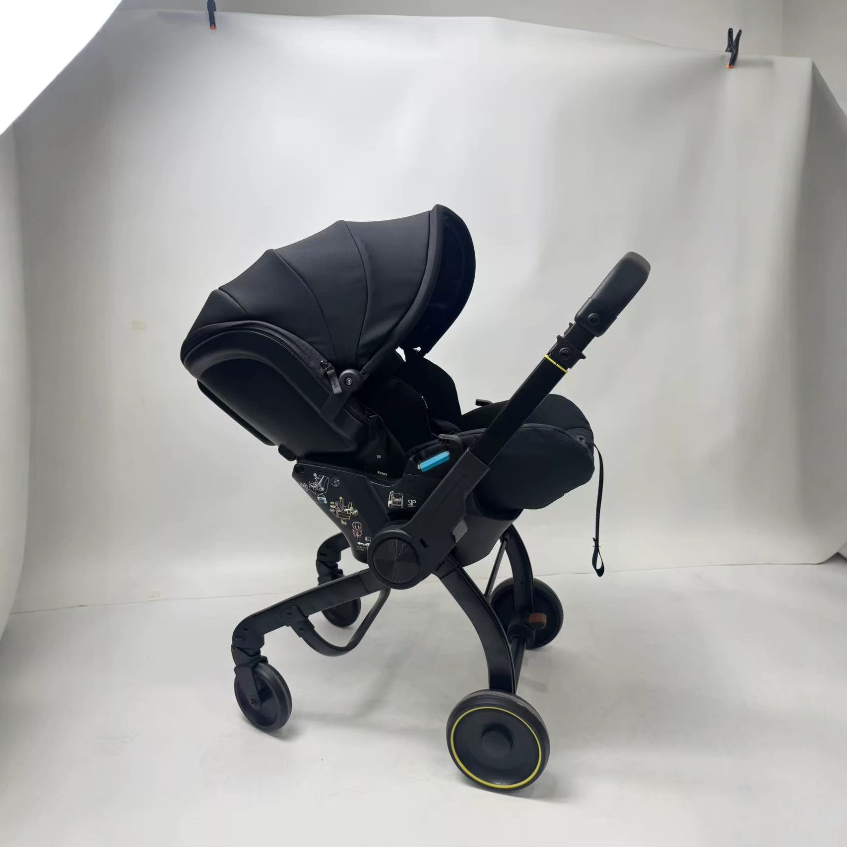 Nuevo carro de bebé 4 en 1, 1 año 0 - 24 meses, asiento de seguridad para bebés, carro de caballo mecedor