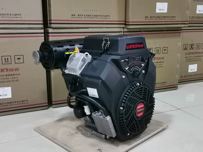 Longxin 764cc two-cylinder gasoline engine high pressure dredge cleaning machine ship machine 18kw 19 kW 27-30 horsepower (Avtomobil mühərrikləri)