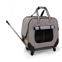 猫包拉杆箱外出便携大容量大号装猫咪外带包行李箱狗包手提宠物包