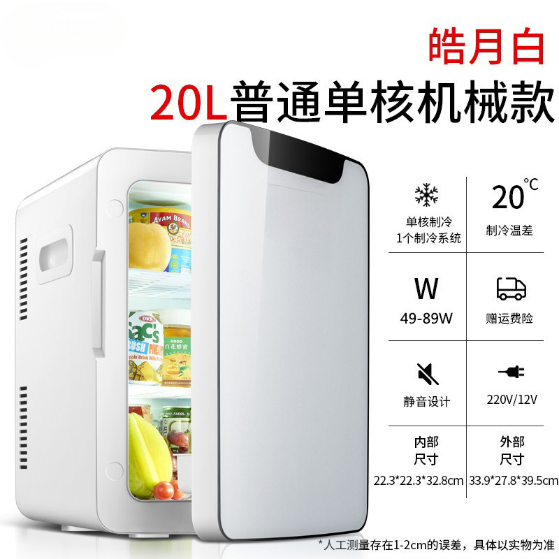 P8L迷你车载家两用冰箱家用寝室学生制冷单人宿舍小型冰箱|undefined