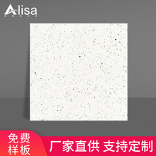 廠家批發人造石英石板材 耐刮耐污耐腐蝕耐高溫 銀晶白單色石英石