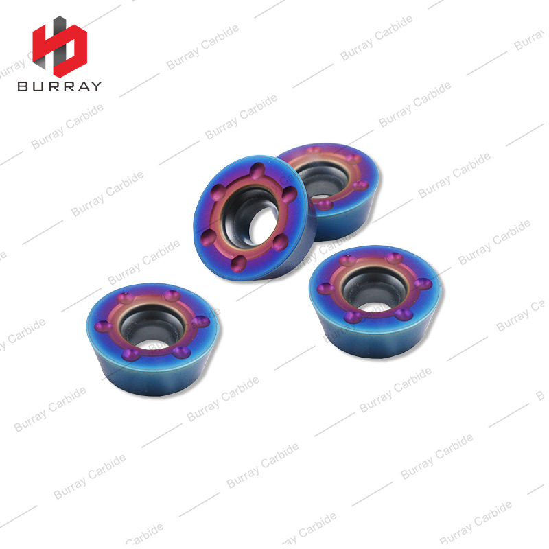 纳米蓝淬火钢高温合金数控铣刀片RDMW1605MOT车床铣削刀具圆刀粒