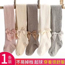 儿童打底裤中厚洋气外穿女童连裤袜子婴儿宝宝春秋季厂家一件代发