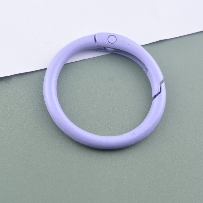 工場直販カラー塗装亜鉛合金スプリングコイル 33 ミリメートルスプリングコイル diy ペンダントキーホルダーアクセサリースプリング