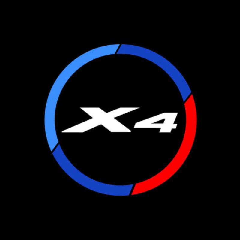 Adecuado para BMW X4/M40i/Concepto de la puerta del coche de bienvenida lámpara de proyección láser lámpara modificada atmósfera decorativa
