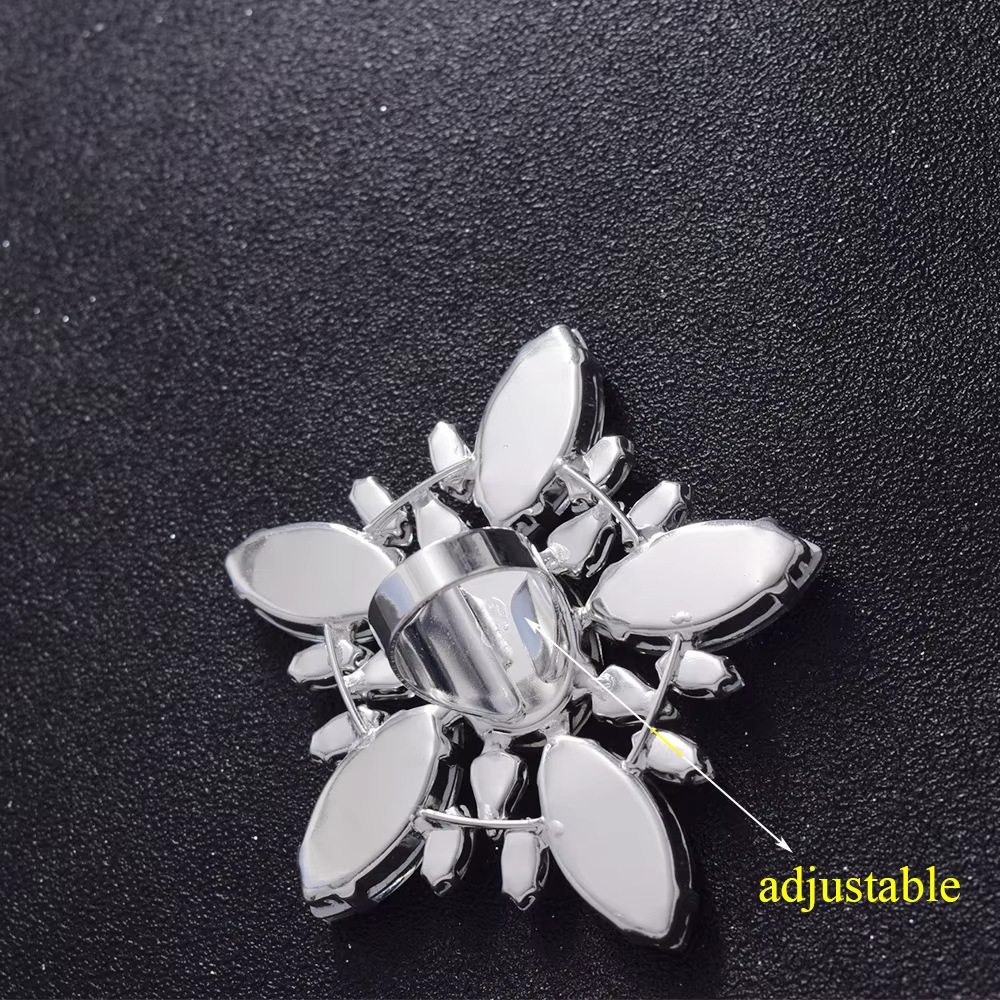 fashion all match flower rings multi color personality exaggerated rings simple design jewelry female rings_voghion.com