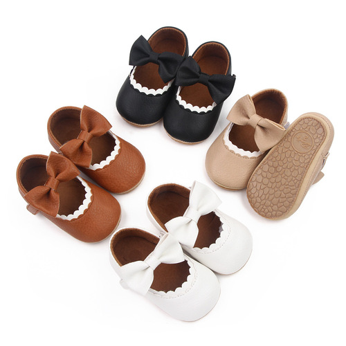 Spring Baby Princess Shoes Women's PU Mini Leather Baby Shoes First Steps Shoes 2766