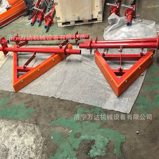 重型空段清扫器 输送带尾部V型清扫器耐磨聚氨酯刮刀回程清扫装置