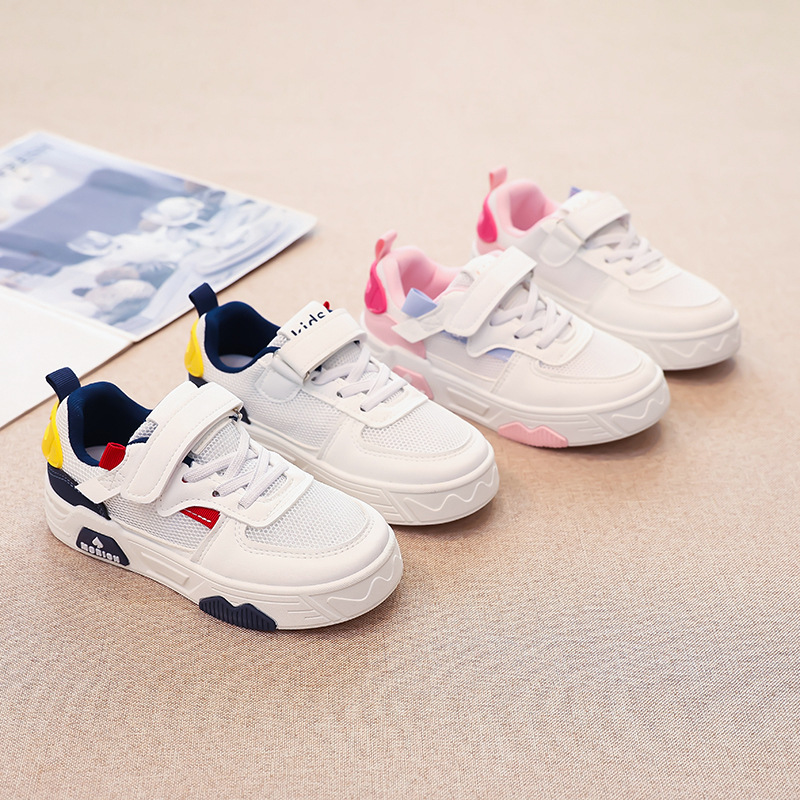 Zapatos de niñas de otoño 2025, nuevos zapatos de skate para niños, zapatos de deporte de otoño antideslizantes y transpirables, niños de mediana edad, niños ociosos