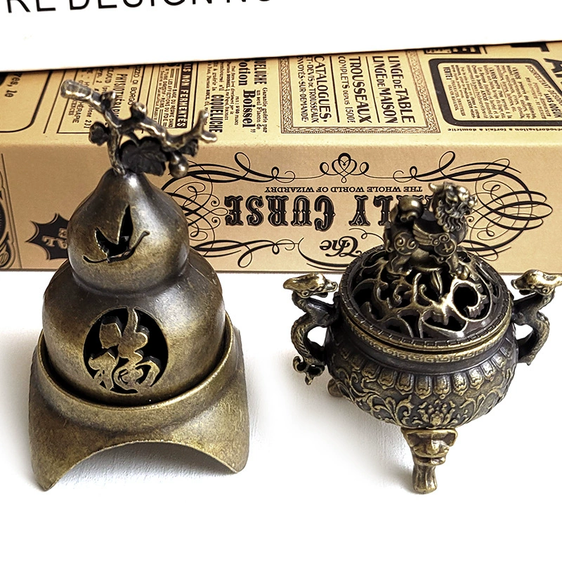 Производители оптовой продажи тыквы Fulu маленькая курильница креативная маленькая курильница Xiangyun курильница бытовые металлические украшения
