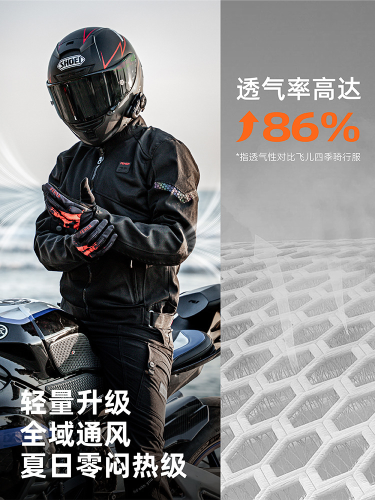 Summer jacket for men and women, breathable jersey 4