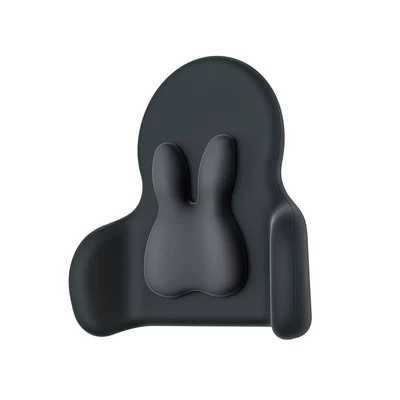 Waist support: protection car driver seat backrest - adjustable-waist-t-black-and-grey