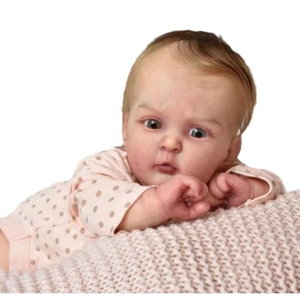 Muñeca Reborn Artesanal de 19 Pulgadas Jocy de Vinilo