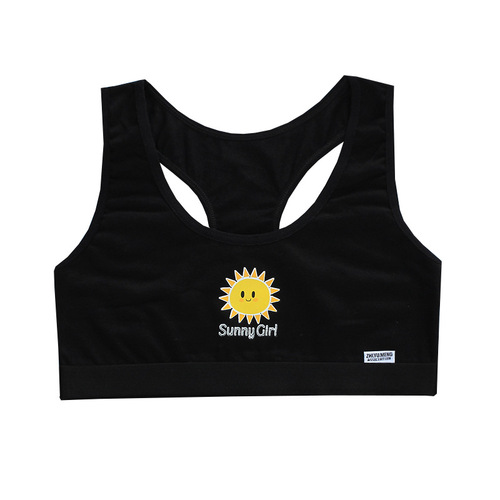 Girls bra, small vest, cotton underwear, tube top, children's bra, development period, junior high school students, middle school students, foreign trade