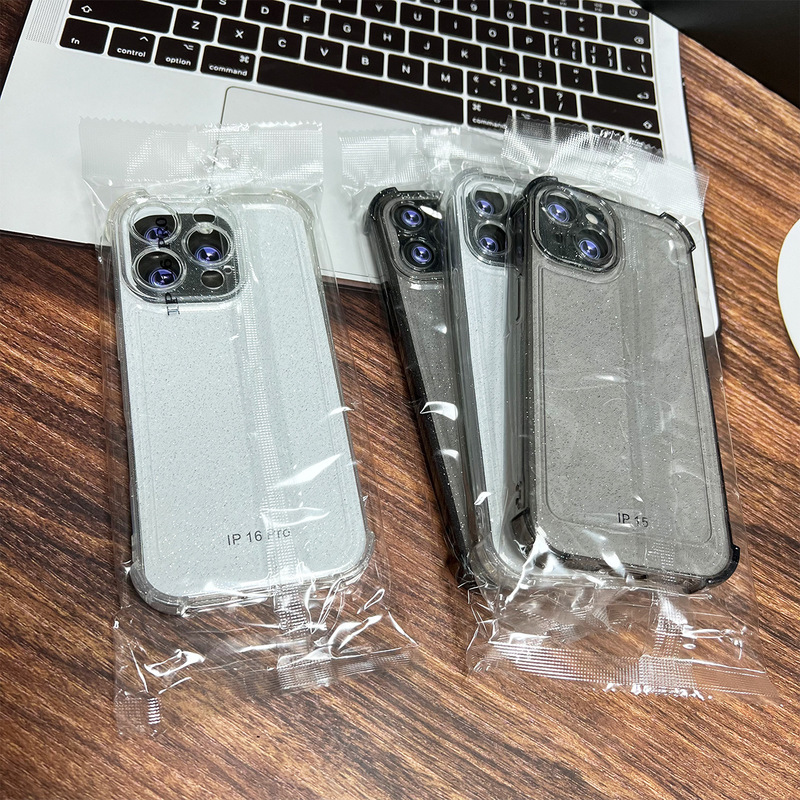Apple 17ProMax 四隅落下防止携帯電話ケース iPhone16 細穴 13/14 オールインクルーシブ 16E 保護カバーに適しています。|undefined
