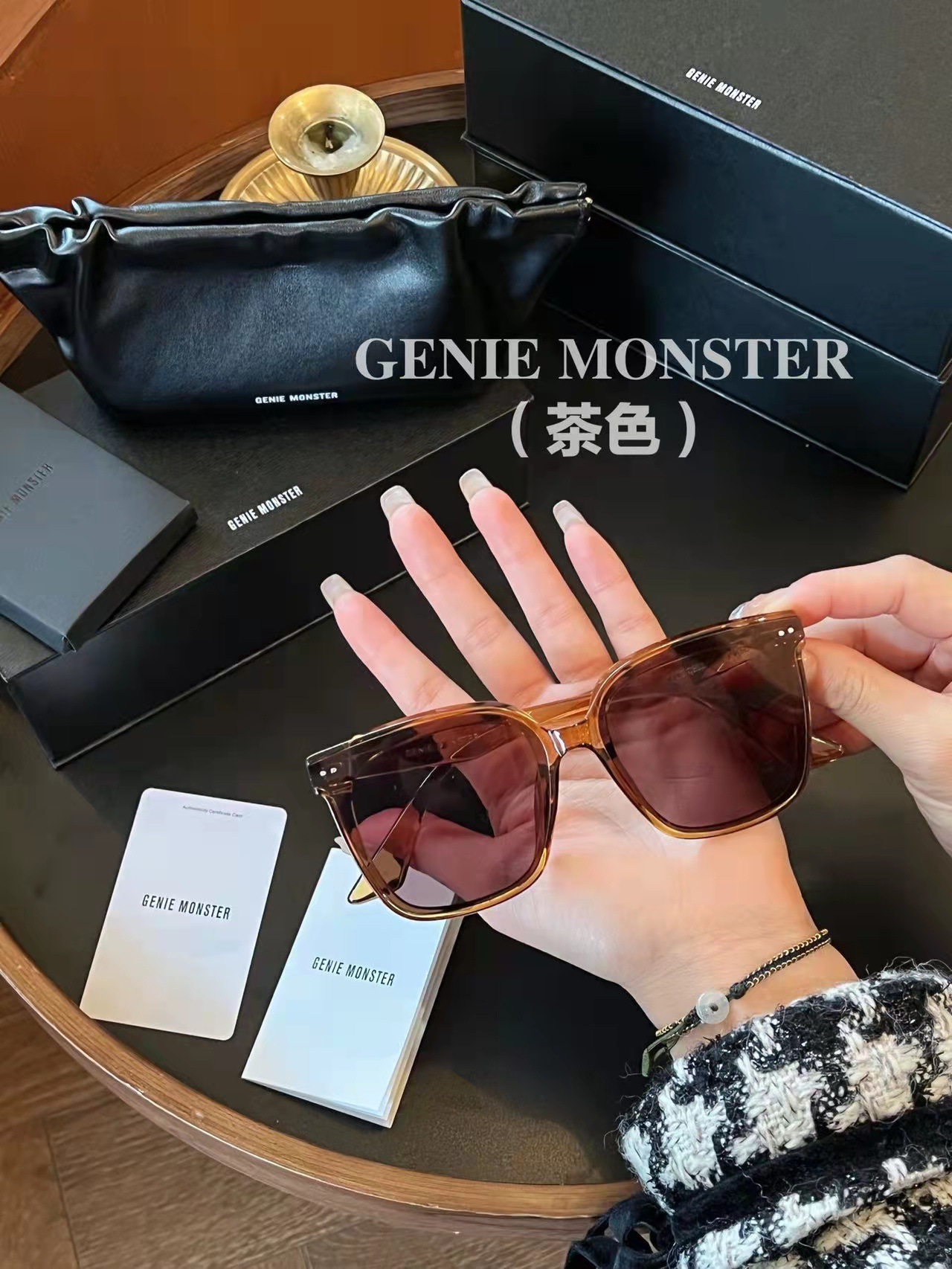 Gm 2022新型小紅書サングラス大枠マスク板材正しいバージョンdou音生放送金