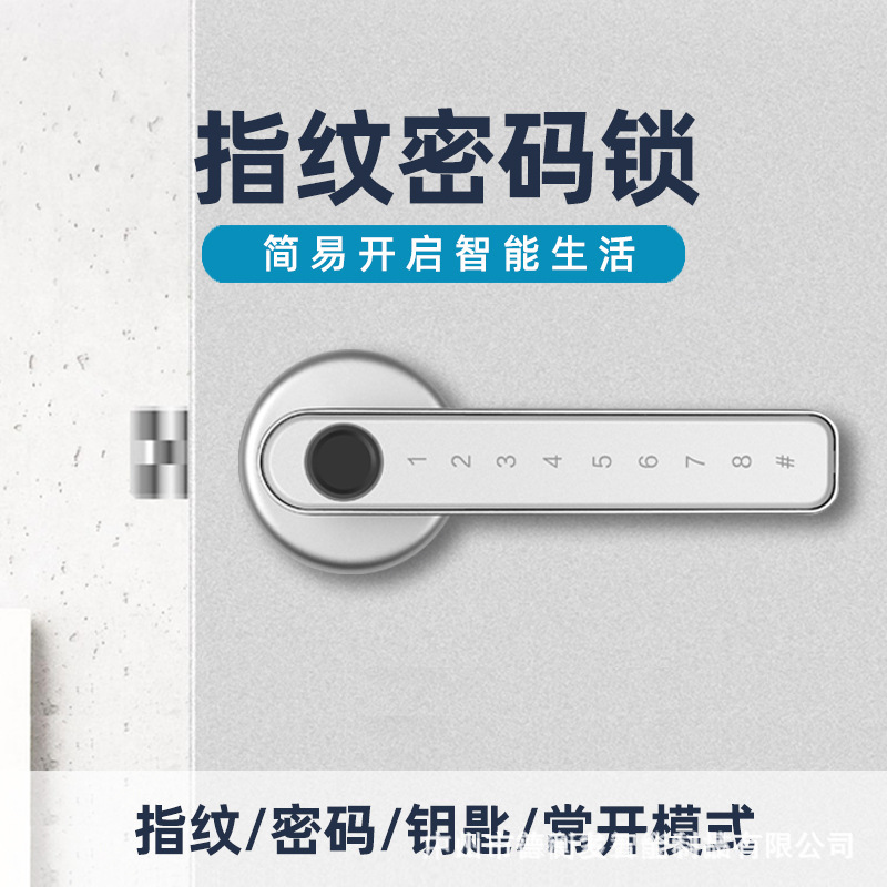 190 plata-huella dactilar-contraseña-clave-función normalmente abierta