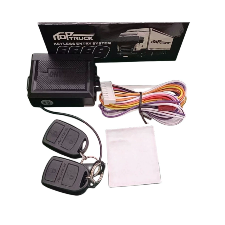 Модификация центрального замка для грузовиков и крупногабаритных транспортных средств 24В, бесключевой доступ к багажнику, дистанционное управление, заводская установка.