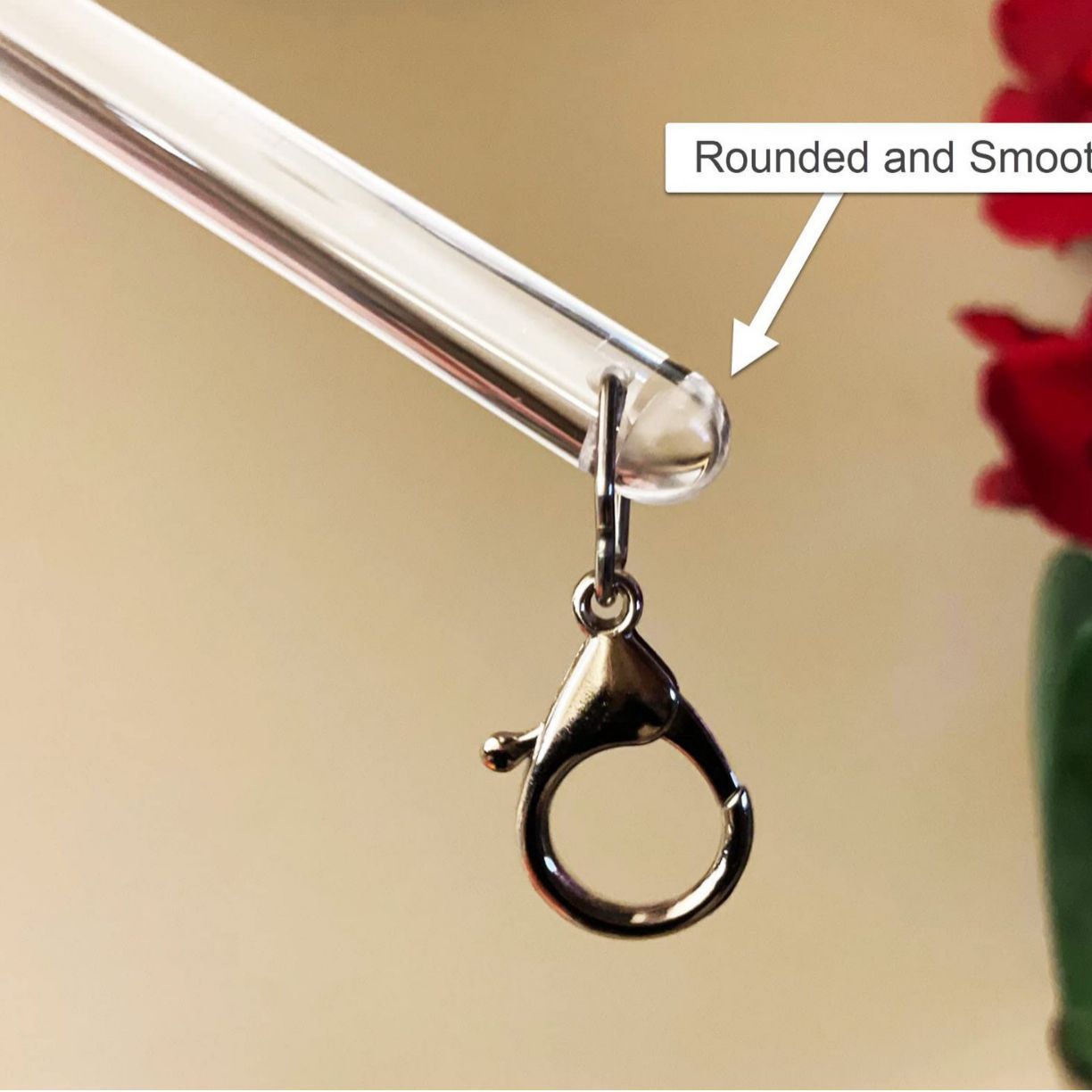 Curtain rod for hotel engineering, curtain track hand rod, manual push-pull Roman rod, acrylic hand rod