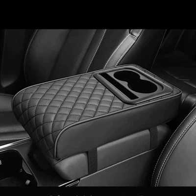 with Cup Holder | Universal Armrest box pad
