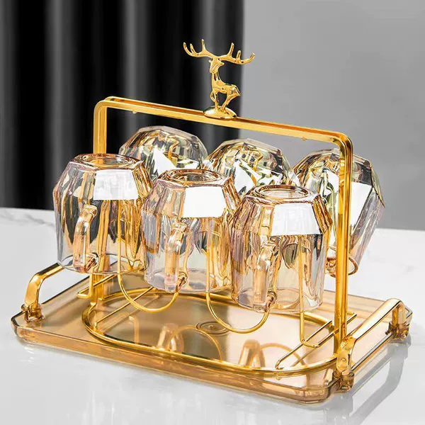 1 pot 6 cups (amber) + tray ★★