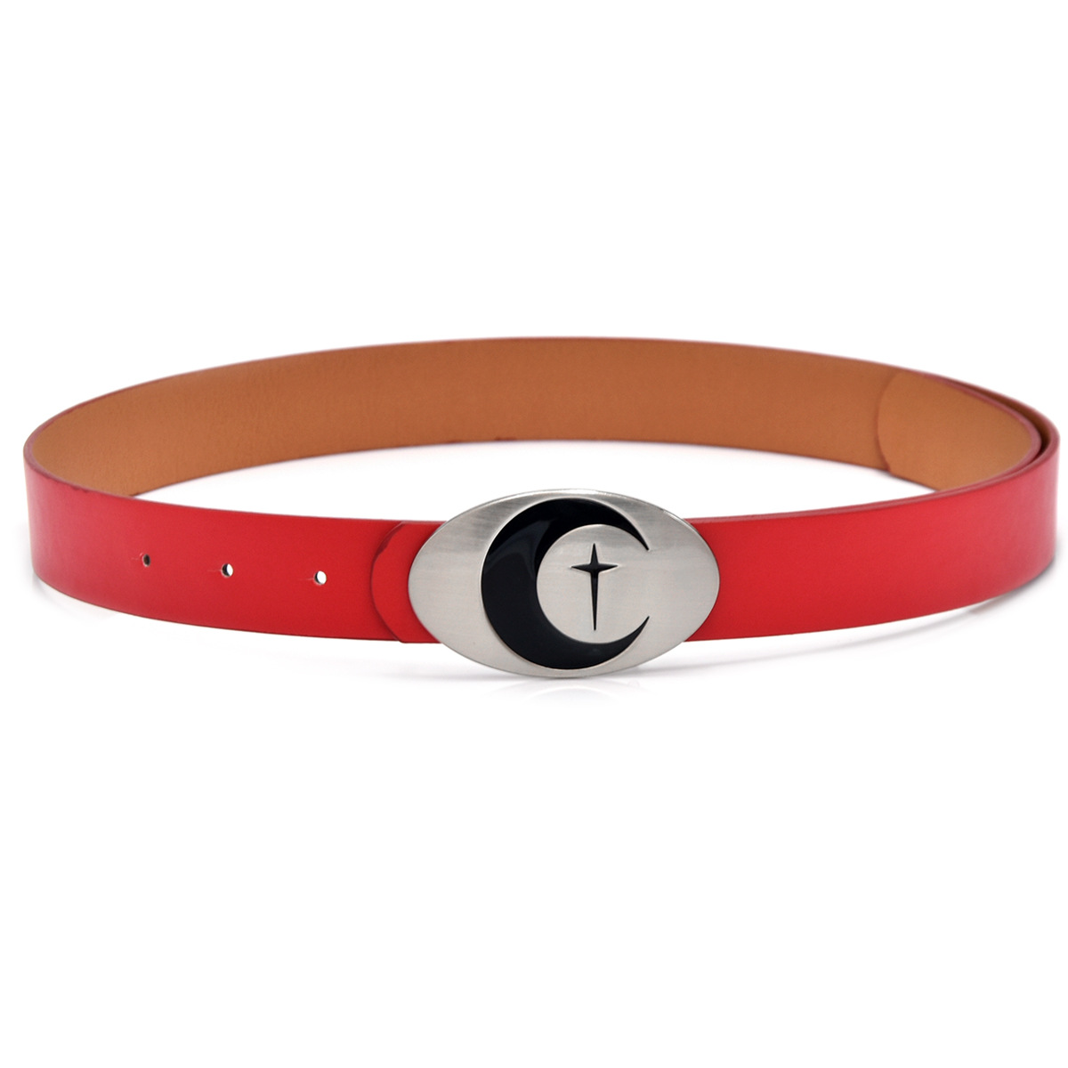 China Eastern Airlines azafata uniforme de cinturón traje de negocios traje de tren de alta velocidad asistente de vuelo vestido cinturón elástico cintura cinturón rojo