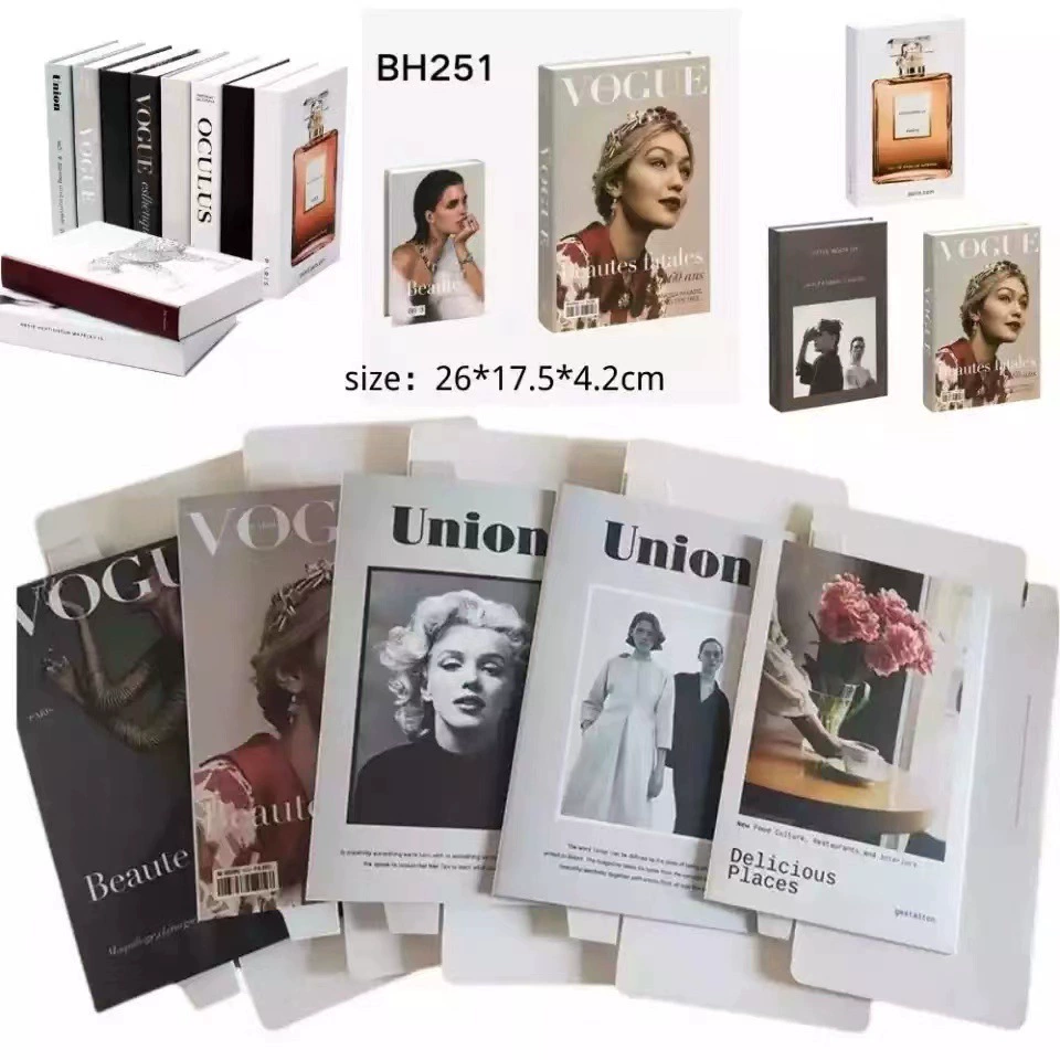 Скандинавская Современная поддельная книга, складная английская имитация, реквизит для украшения книги, отель, Мягкая книга для украшения дома