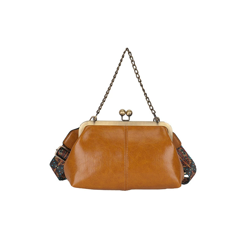 Shoulder bag, universal chain one‑shoulder, Korean style 2023, compact chic