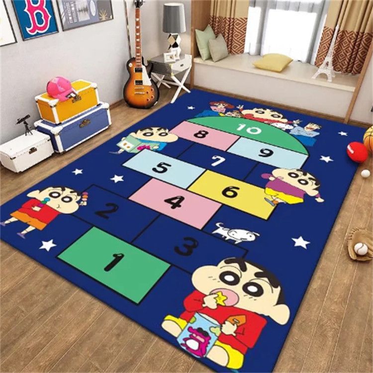 Bedroom Carpet Floor Mat Bedside Blanket Simple Home Cartoon Living Room Coffee Table Sofa Mat Tatami Bed Front Carpet