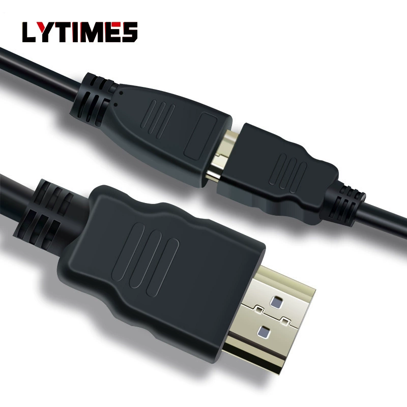 HDMI кабель для ТВ/компьютера высокого разрешения 1.4/2.0, дата/видеокабель, конверсионный кабель 4K с золотым разъёмом