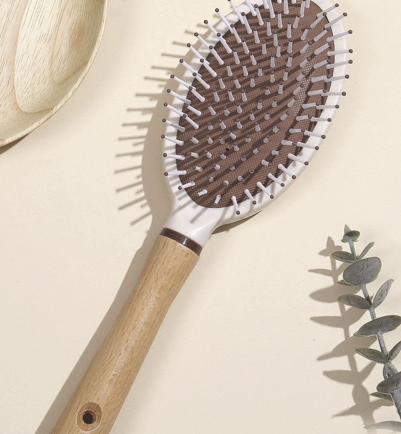Solid Color Pattern Simple Style Classic Style Solid Color ABS Hair Comb