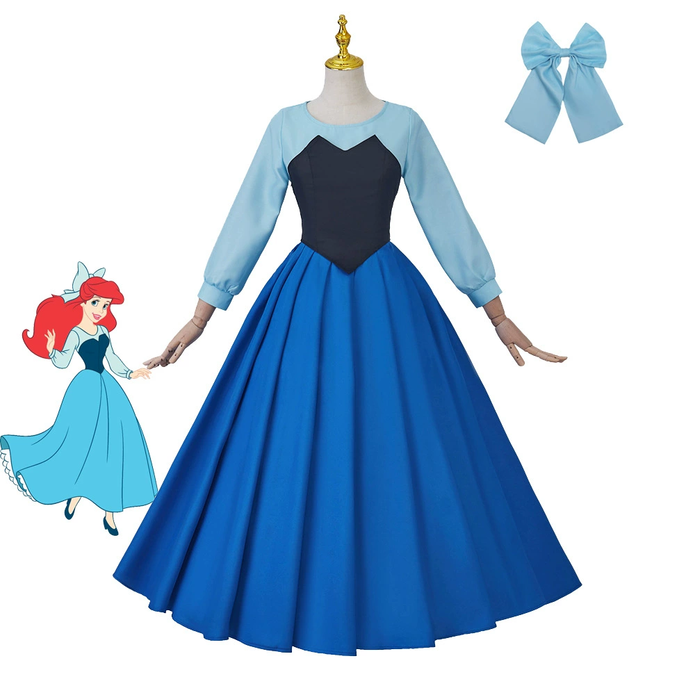 Костюм для косплея Русалочки Ариэль, платье принцессы Ариэль, аниме-костюм «Дочь моря», милый стиль