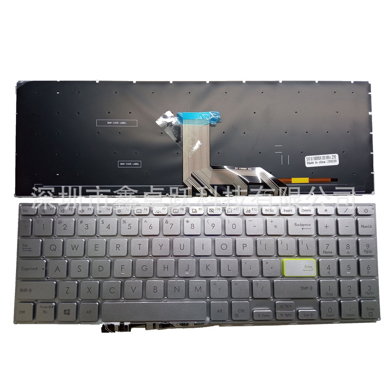 US for ASUS X513E E510 K513 F513 M513 S513 V5100 V5050 Keyboard