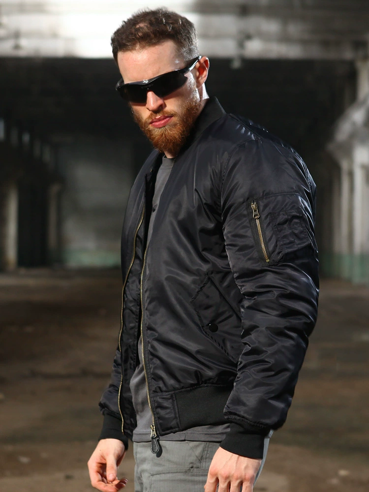 唤龙 Men's travel baseball down jacket, uniform, American style