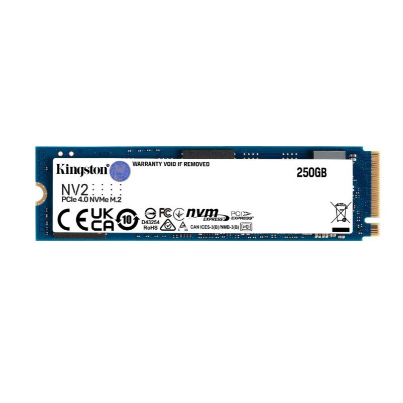 Подходит для NVMe SSD Kingston NV2 PCIe 4.0 NVMe SSD