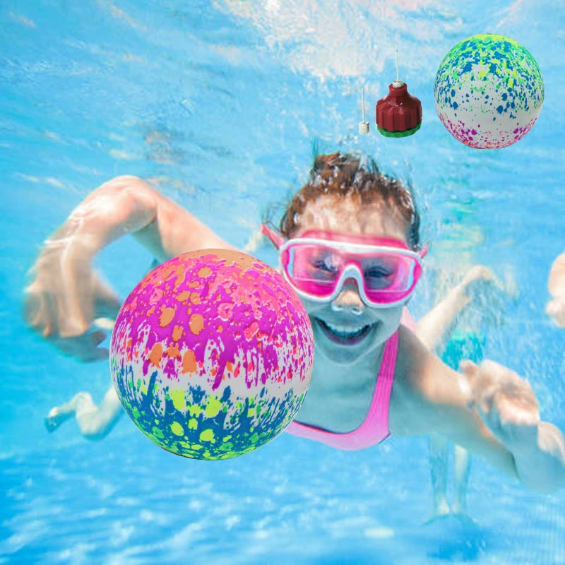 Трансграничная электронная коммерция детский бассейн игрушка мяч для дайвинга Amazon мяч для впрыска воды ирригационные чернила штрафной мяч подводный ватин