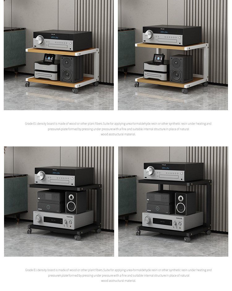 Xinhui sound power amplifier rack gallbladder machine bracket mobile audio cabinet fever CD machine mixer equipment storage rack