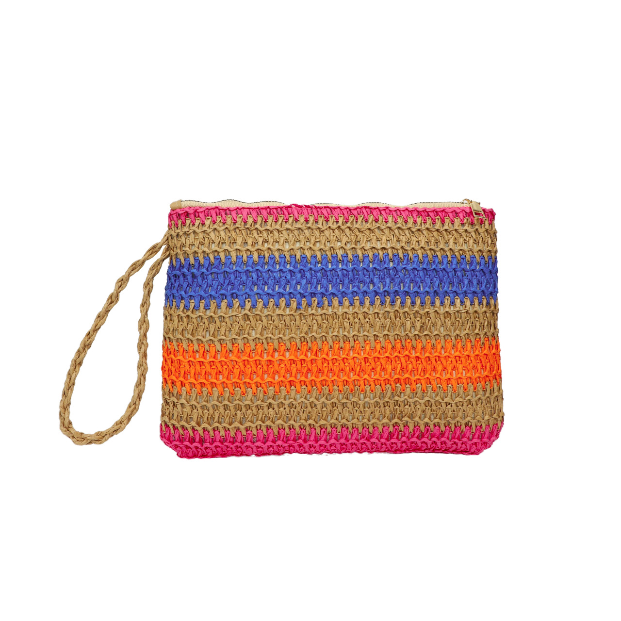 Bolsa de moda de playa de trenzado retro para mujeres 2026 primavera nueva moda simple estilo