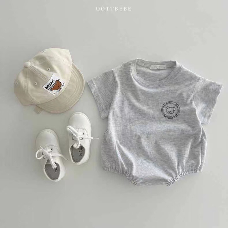 Ropa de bebé verano triángulo Delgado escalada estilo coreano ropa para niños mono de bebé verano ropa de verano para niños mameluco image 7