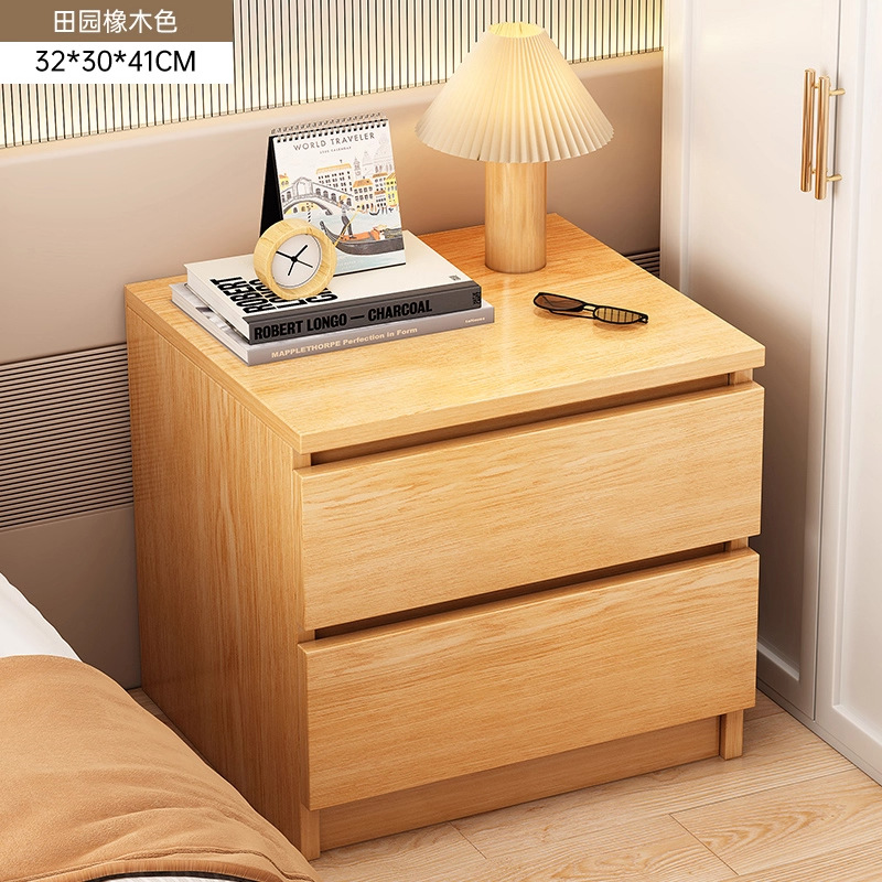 Mini meseta de cabezal de cama dormitorio doméstico 2026 nuevo armario de almacenamiento simple gris de lujo ligero de alta calidad armario de almacenamiento junto a la cama